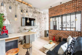 M2- Modern Loft in Le Marais, Bright and Comfortable